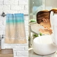 thumbnail image 7 of GZHJMY Face Hand Towel Set Beach Beautiful Tropical Sea Washcloth Washcloths, Quick-Dry Highly Absorbent Bath Towel- Pack of 2, 7 of 7
