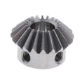 thumbnail image 1 of koolsoo 2X 1 Brass Bevel Gear, 20th Module, 5mm Steel, Hole From 5, 1 of 9