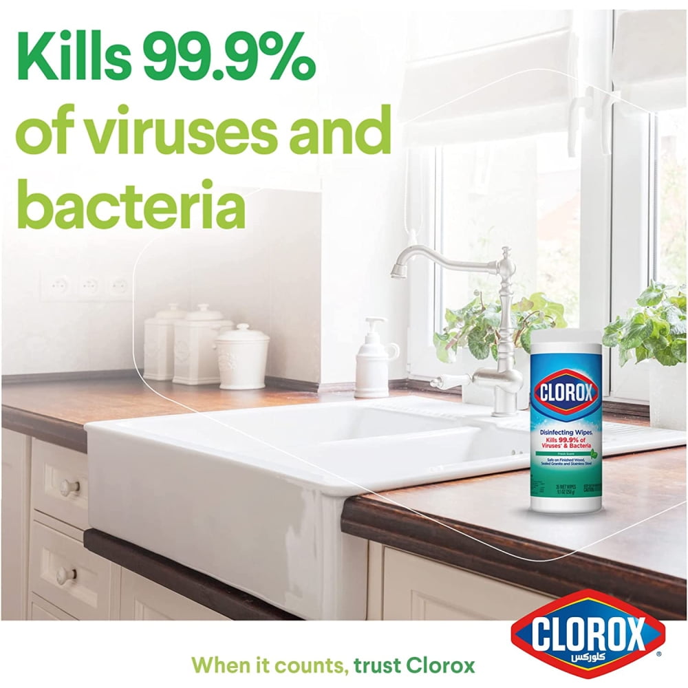 Clorox Disinfecting Wipes Fresh Scent 35 Wipes, 3 Pack