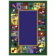 thumbnail image 2 of My Favorite Rhymes 5'4" x 7'8" Area Rug In Color Multi, 2 of 2