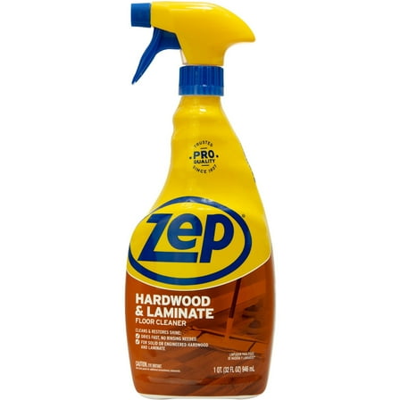 Zep Hardwood & Laminate Indoor Commercial Floor Cleaner, Fresh, 32 fl oz