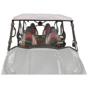 Tusk Removable Full Windshield Clear - Scratch Resistant For Kawasaki Teryx4 800 S Camo 2024-2025