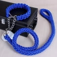 thumbnail image 3 of Conjunto de collar y correa para perro, correa de cuerda y collar de adiestramiento para perros pequeños, medianos y grandes., 3 of 5