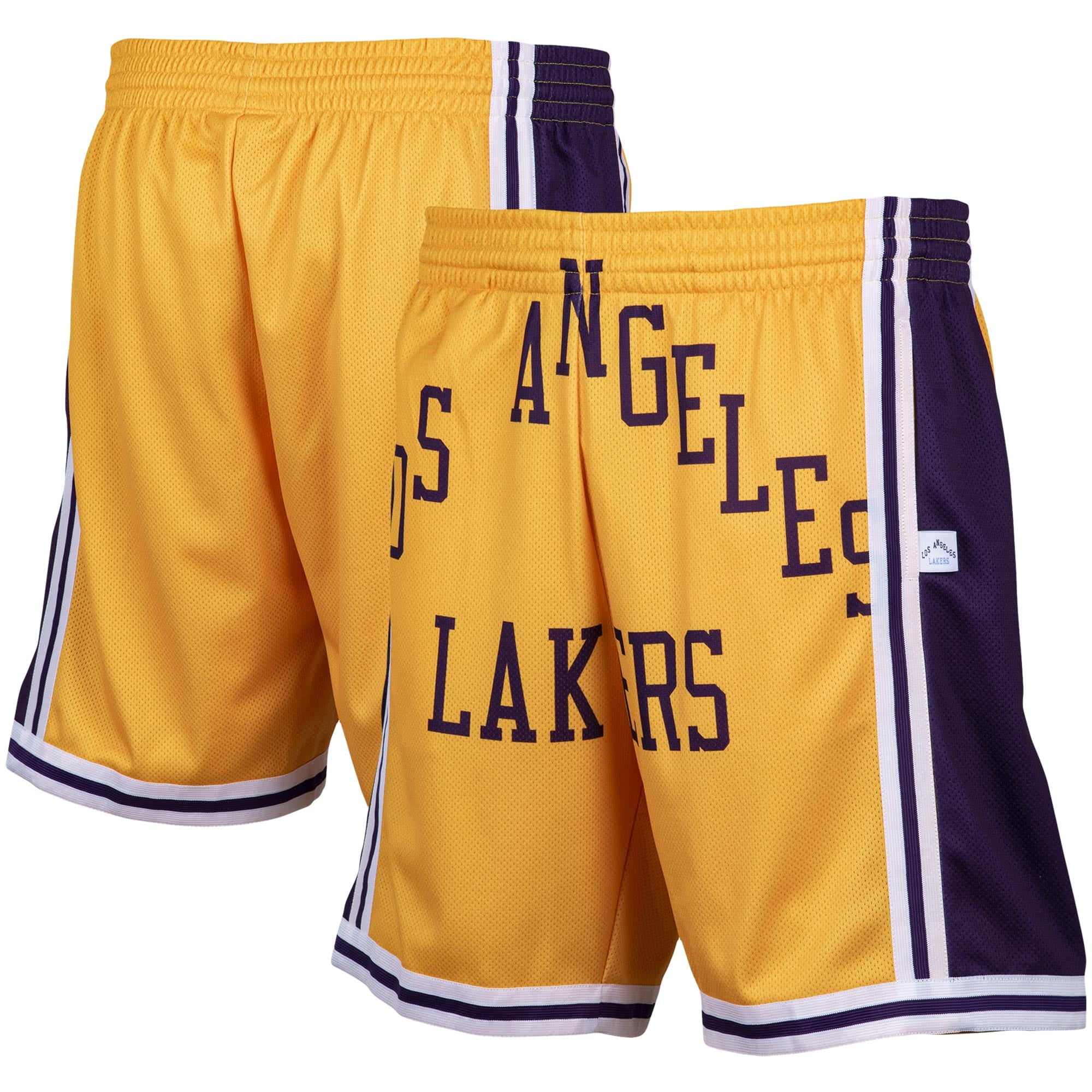 Mitchell & Ness Gold Los Angeles Lakers Hardwood Classics Big - Walmart.com