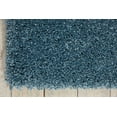 thumbnail image 5 of Nourison Amore Solid Slate Blue 5'3" x 7'5" Area Rug, (5x7), 5 of 6