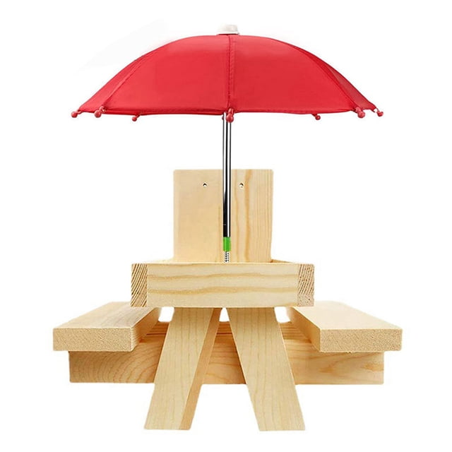 <p>Squirrel Feeder Table, Squirrel Feeder Wooden Scratch Thicken For Parks For Squirrel</p>
