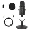 Streaming Podcast PC Microphone, Professional Condenser USB Microphone Kit