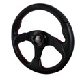 thumbnail image 1 of Spec-D Tuning SW-106RS Momo Net Style Steering Wheel for All- 4 x 16 x 16 in., 1 of 4