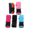 thumbnail image 1 of MasteelfCA 5pcs Quick Release Suitcase Straps Tie Down Belt Luggage Adjustable Straps, 1 of 7