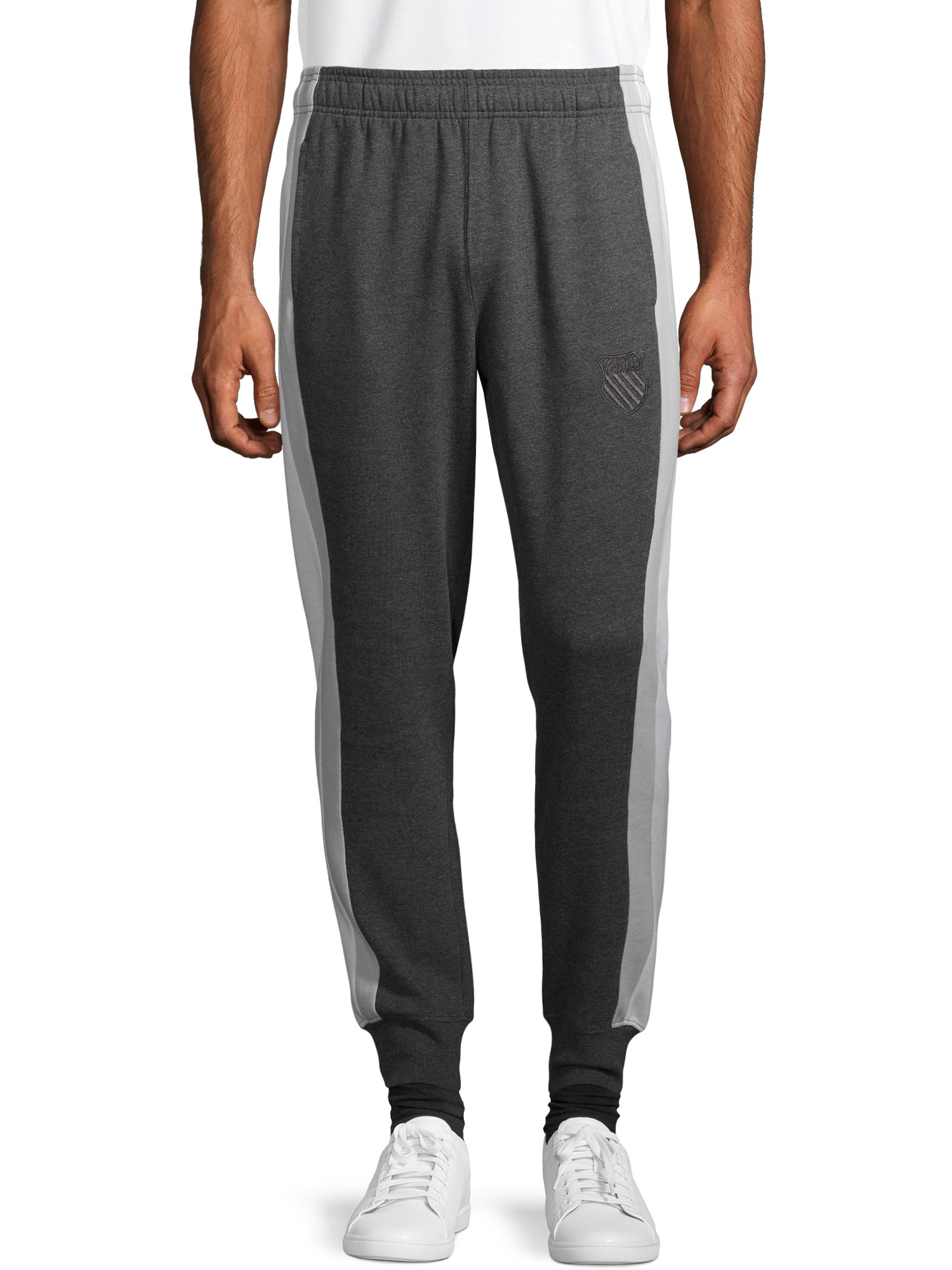 nike joggers taped side stripe