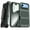 Green, variant on Apple iPhone 17 Air Defender Rugged Case, Blue