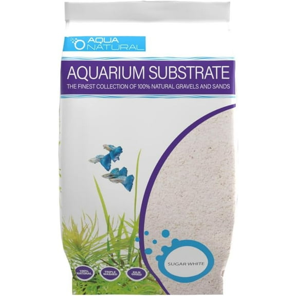 Sugar White Sand 10lb Substrate for aquascng, Aquariums, vivariums and terrariums