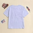 thumbnail image 4 of Okbabeha Mommy and Me Matching 4th of July Outfits Shirt Mom Kids Baby Fourth of July USA Shirt/Romper Family Matching Outfit, 4 of 7