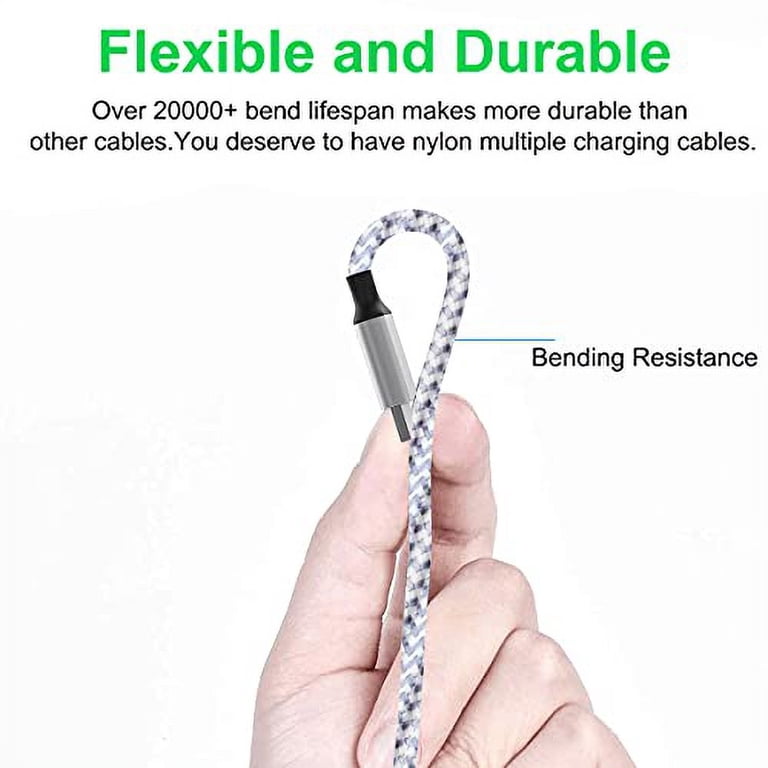USB C Wall Charger & Cable For SKG H7, Sharper Image Massagers & Mini Massage Guns - 5V/2A 10W