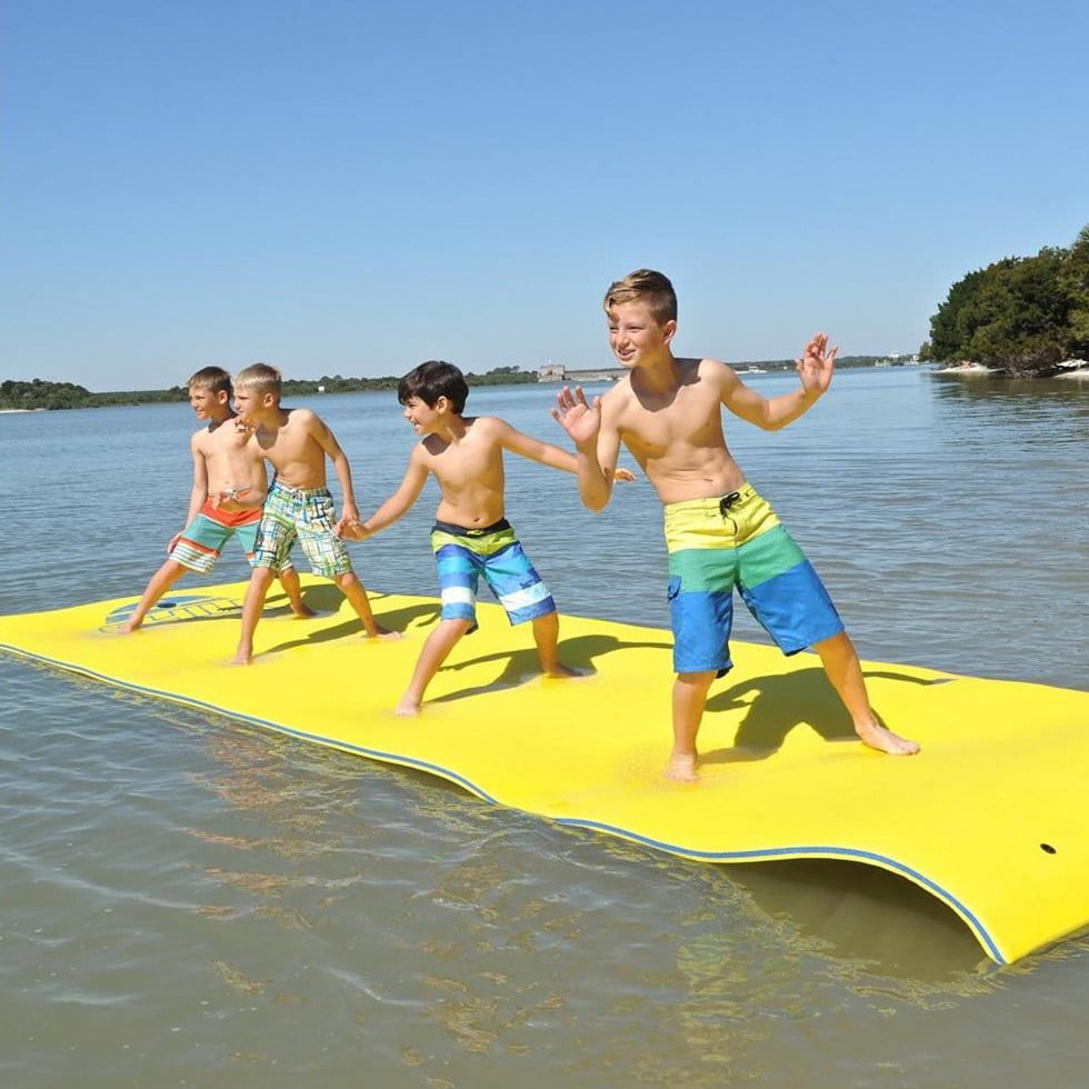 Details about   9 x 6ft  Mat Floating Foam Pad Water Sports Lakes Boat Swimming Pool Beach Play 