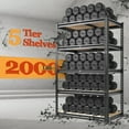 thumbnail image 2 of REIBII 2000LBS Garage Shelving 5-Shelf Boltless Storage Shelf Unit, Holds up to 400 lb Per Shelf, 2 of 7