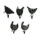 thumbnail image 3 of 5 estacas para jardín de gallinas, decoración para exteriores, regalos de gallinas, adornos, de jardín, silueta de gallina para jardinería, 3 of 8