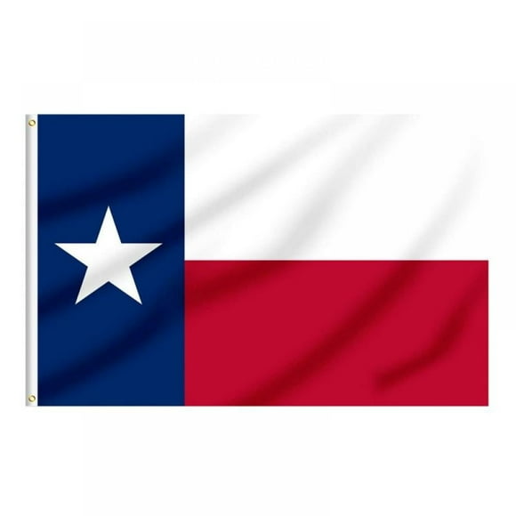 CNKOO Texas Flag Embroidered and Sewn Heavyweight 100D Polyester Flag