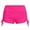Hot Pink, variant on Women's High Waist Swim Shorts Ruched Side Tummy Control Yoga Beach Workout Navy M