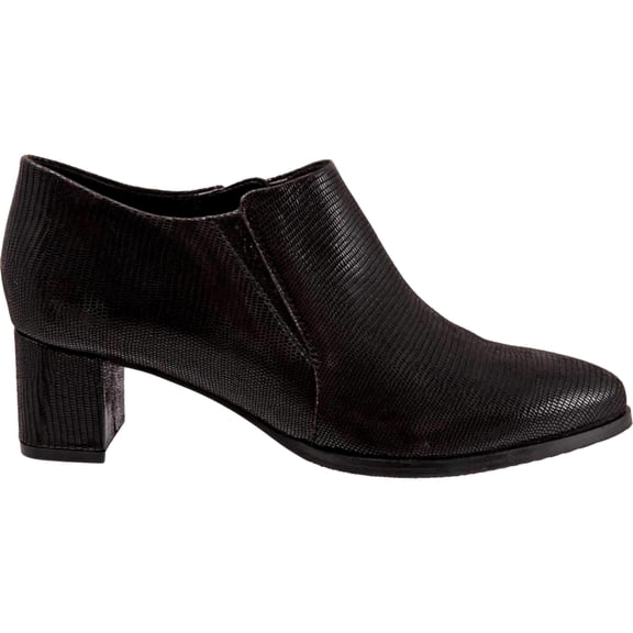 Trotters Keegan Black Lizard Leather T2059-008 Women's Size 8