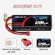 thumbnail image 1 of Socokin 3S Lipo Batería 11.1V 80C 5200mAh con Estuche Duro, Enchufe Deans T para RC Modelo SOCOKIN SOCOKIN, 1 of 2