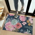 thumbnail image 2 of Pioneer Flower Floral Print Pattern Door Rugs,Washable Non Slip Door Mats Indoor,Decorative Door Mats,Entry Mat Indoor for Entrance,Bedroom,Kitchen,Bathroom,20"x32", 2 of 6