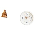 thumbnail image 1 of Estatua del Corazón de Jesús,Estatua del Sagrado Corazón de Jesús para decoración del hogar,Figura católica de Jesús,Reloj de pared,Reloj de pared decorativo,moderno y elegante., 1 of 8