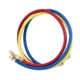 thumbnail image 2 of 0.9m/3ft 3-Color R22 AC & Auto Refrigerant Charging Hoses Set - 2500/500 PSI Pressure, Durable Leakproof Corrosion-Resistant Rubber, Lightweight Portable HVAC Fluoride Filling Pipes for Mexico Market, 2 of 6