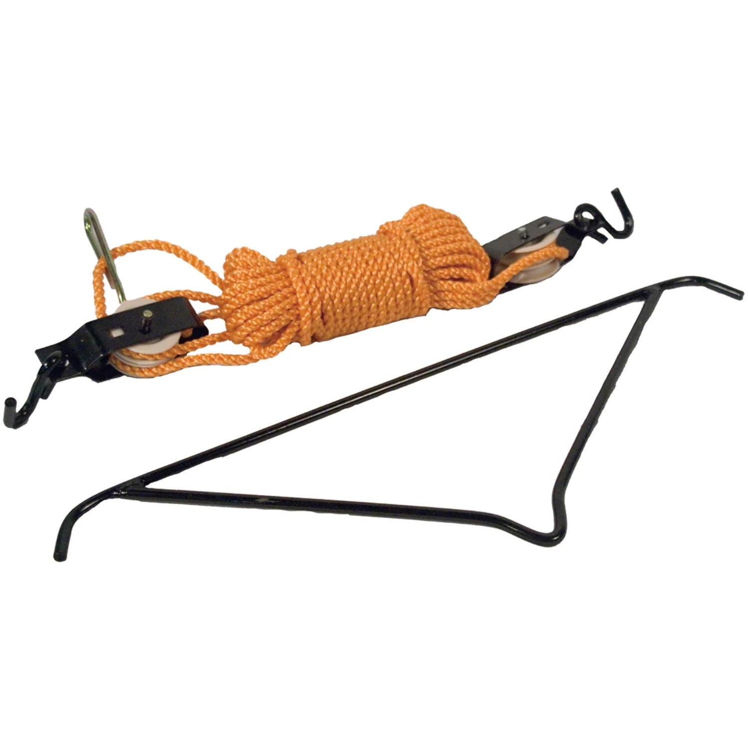 Hunting Tripod Game Hoist 500 Lb Capacity With Gambrel & Winch - 8'11" Steel Construction
