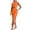 A-Red305, variant on XIAOCHA Women's Two-Piece Skirt Set Sleeveless Crew-Neck High-Slit Summer Club Midi Suit