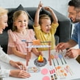 thumbnail image 6 of Kids Camping Set with Pop-Up Tent, 39PCS Pretend Camping Toys with Light-Up Campfire, Outdoor Adventure Play Kit for Boys & Girls Ages 3-6, 6 of 8