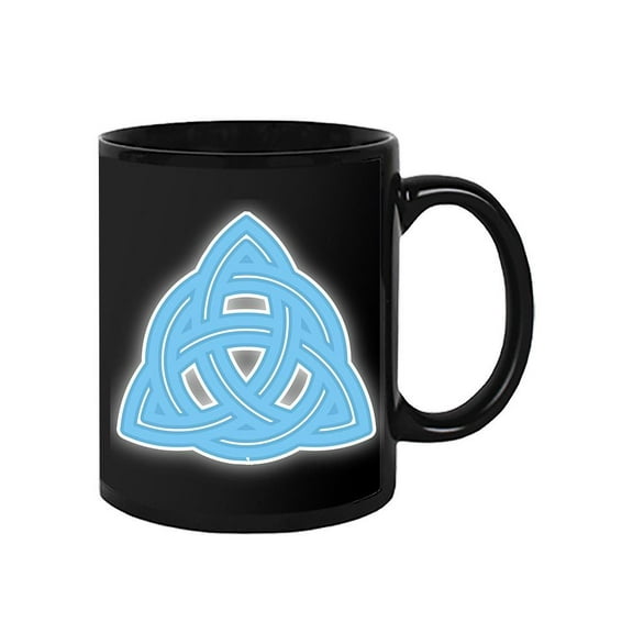 Blue Shaped Art Mug - SPIdeals Designs,