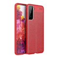thumbnail image 1 of Funda de TPU con textura de lichi para Samsung Galaxy S21+ 5g, a prueba de golpes, 1 of 5