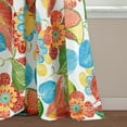thumbnail image 3 of Lush Decor Layla Window Panels - Orange/Blue - 84 x 52, 3 of 5