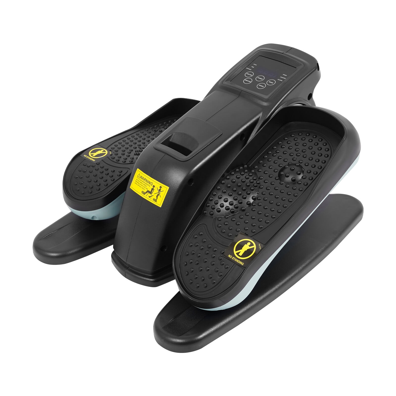 Under Desk Elliptical Machine for Seniors - LCD Display, 5-Speed and 3 Auto Modes, Under Desk Elliptical Machine - Ultra-Quiet and Anti-Slip, Electric Leg Exerciser for Leg Training
