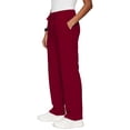 thumbnail image 3 of QIYAGBSA Scrub Pants for Women Soft Stretch Drawstring Elastic Waist Multi Cargo Thigh Pockets Work Uniform Long Shifts Daily Duty Easy Move, 3 of 8