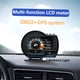 thumbnail image 4 of Pantalla HUD Pantalla HUD para automóvil, OBDⅡ + GPS Medidor inteligente Velocímetro de alta definic Tomshoo Pantalla HUD, 4 of 6