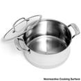 thumbnail image 4 of CUISINART 444-24 Casserole Profilée en Acier Inoxydable de 6 Pintes avec Couvercle en Verre, Argent, 4 of 5