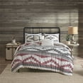 thumbnail image 2 of Woolrich Simons 5 Pièces 100 % Polyester Couette Sertie en Gris, 2 of 11