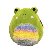 Squishmallows Official Kellytoy 12 Inch Soft Plush Squishy Toy Animals (Wendy the Frog Fuzzy Belly)