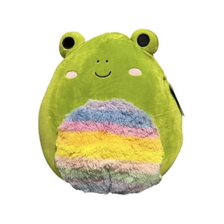 Squishmallow Plush OBU Red With Black Back Spots FROG 7.5”