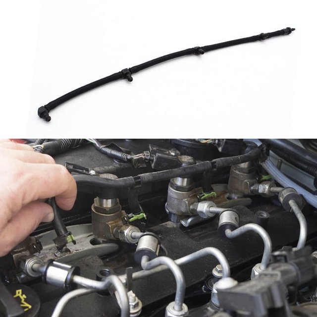 WE011349Y para Mazda BT-50 un para Ford Ranger Manguera de Retorno de Combustible Inyector de Combustible Sistema de InyeccióN de LíNea de Retorno