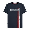 thumbnail image 1 of Lambretta Mens SS25 Racing Stripe T-Shirt, 1 of 3
