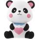 thumbnail image 1 of Vinyl Panda Piggy Bank Unbreakable Cartoon Panda Coin Coin Money Bank, 1 of 5
