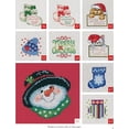 thumbnail image 7 of Leisure Arts Cross Stitch Holiday Ornaments Galor Cross Stitch Book- Pattern Kits From Snowmen To Elves To Woodland Creatures, 98 Christmas Ornaments Design., 7 of 7