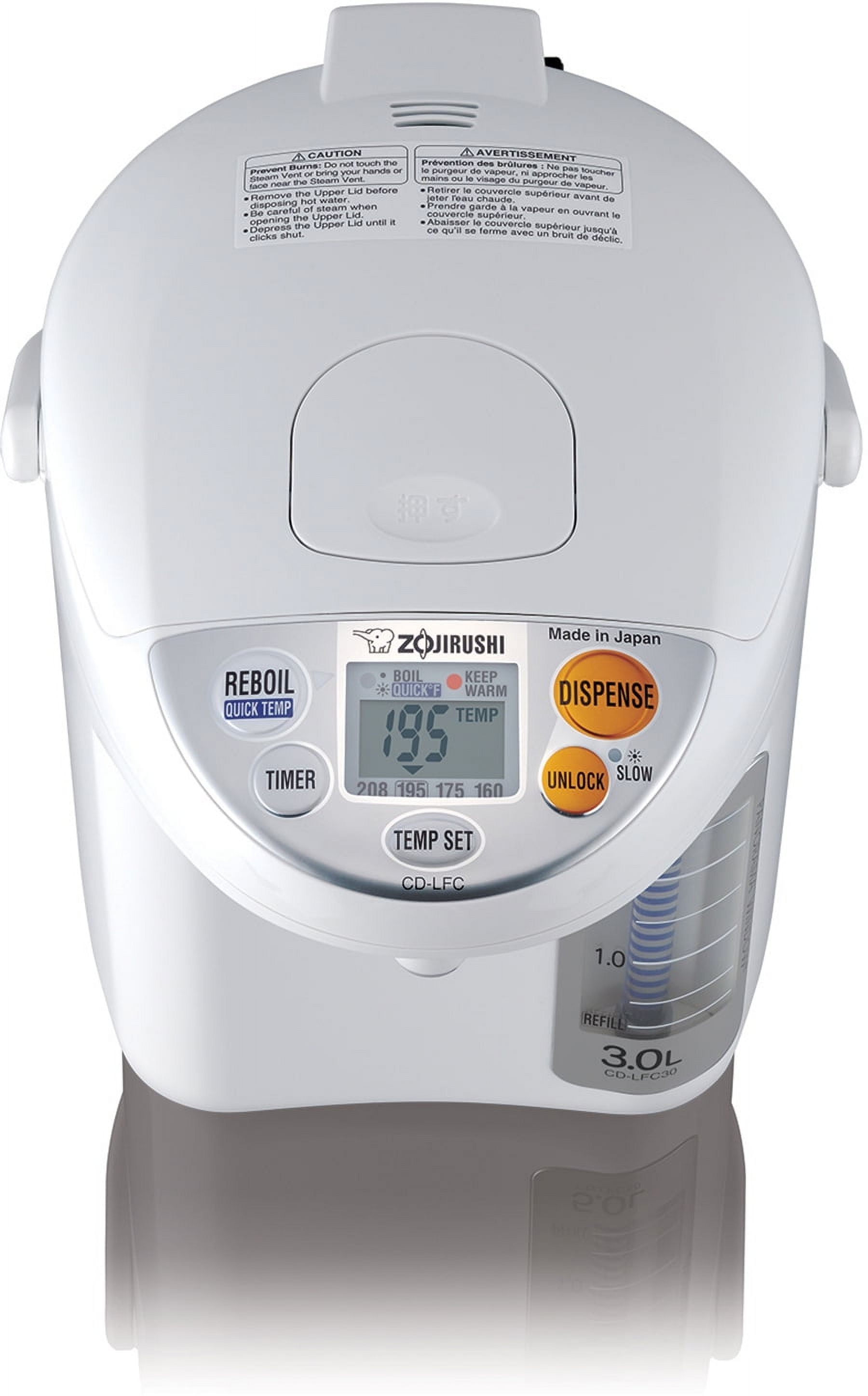 Zojirushi CD-LFC30WA Micom Water Boiler - Thumbnail 5