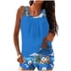 thumbnail image 1 of Traje de Baño de Mujer con Pantalones Cortos Torso Largo Cintura Alta Dos Piezas, Modesto Fluido Impreso Traje de Baño de Control Del Estómago para la Piscina de la Playa Verano, 1 of 6