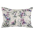 thumbnail image 2 of Spring Floral and Bird Throw Pillow Cover, Herbs Flowers Botanical Rectangle Decorative Pillow Case Protector Soft Cushion Cover Lumbar Pillowcase for Couch Sofa Bedroom Car Chair Decor 16x24 Inch, 2 of 8