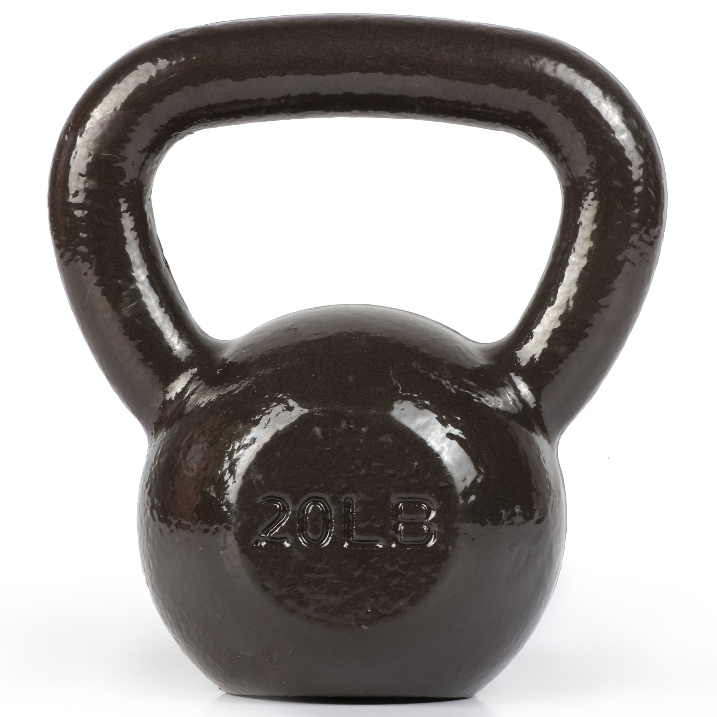 PRCTZ, 20lb Solid Cast Iron Kettlebell, Single