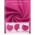 thumbnail image 5 of Fantaslook Two Piece Lounge Sets for Women Vacation Travel Outfits Dressy Casual V Neck Short Sleeve Tops Wide Leg Pants Fashion Outfits, 5 of 8